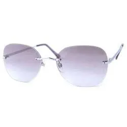 P.C.P. Smoke Rimless Sunglasses sold by Giant Vintage