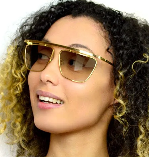 MEDALLION Gold/Amber sold by Giant Vintage product image thumbnail 4