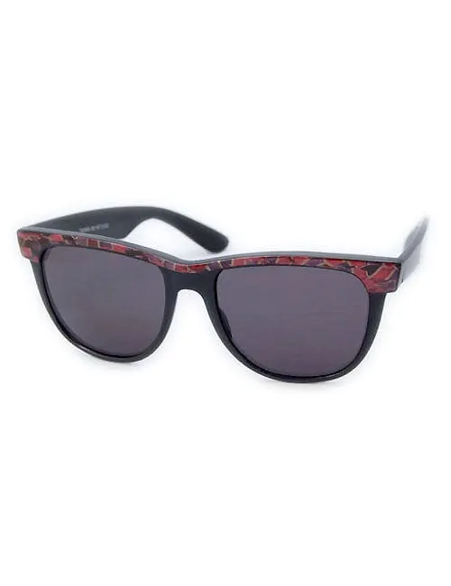 WHICH WAY? Red 90s Sunglasses sold by Giant Vintage product image thumbnail 2