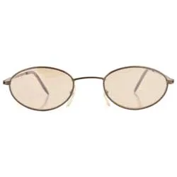 BUMP Brown Oval Sunglasses sold by Giant Vintage