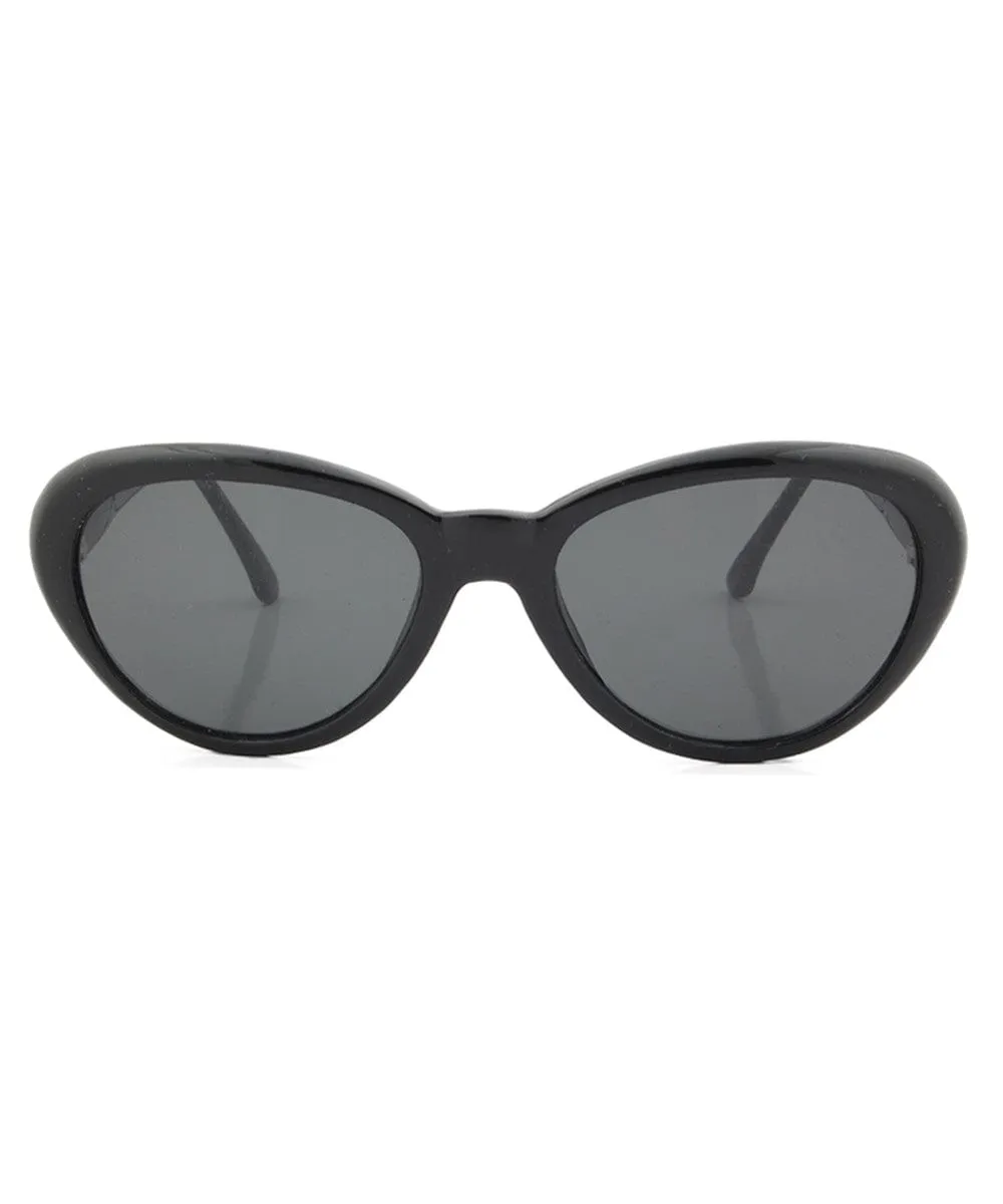 MATINEE Black/SD Cat-Eye Sunglasses sold by Giant Vintage product image thumbnail 3