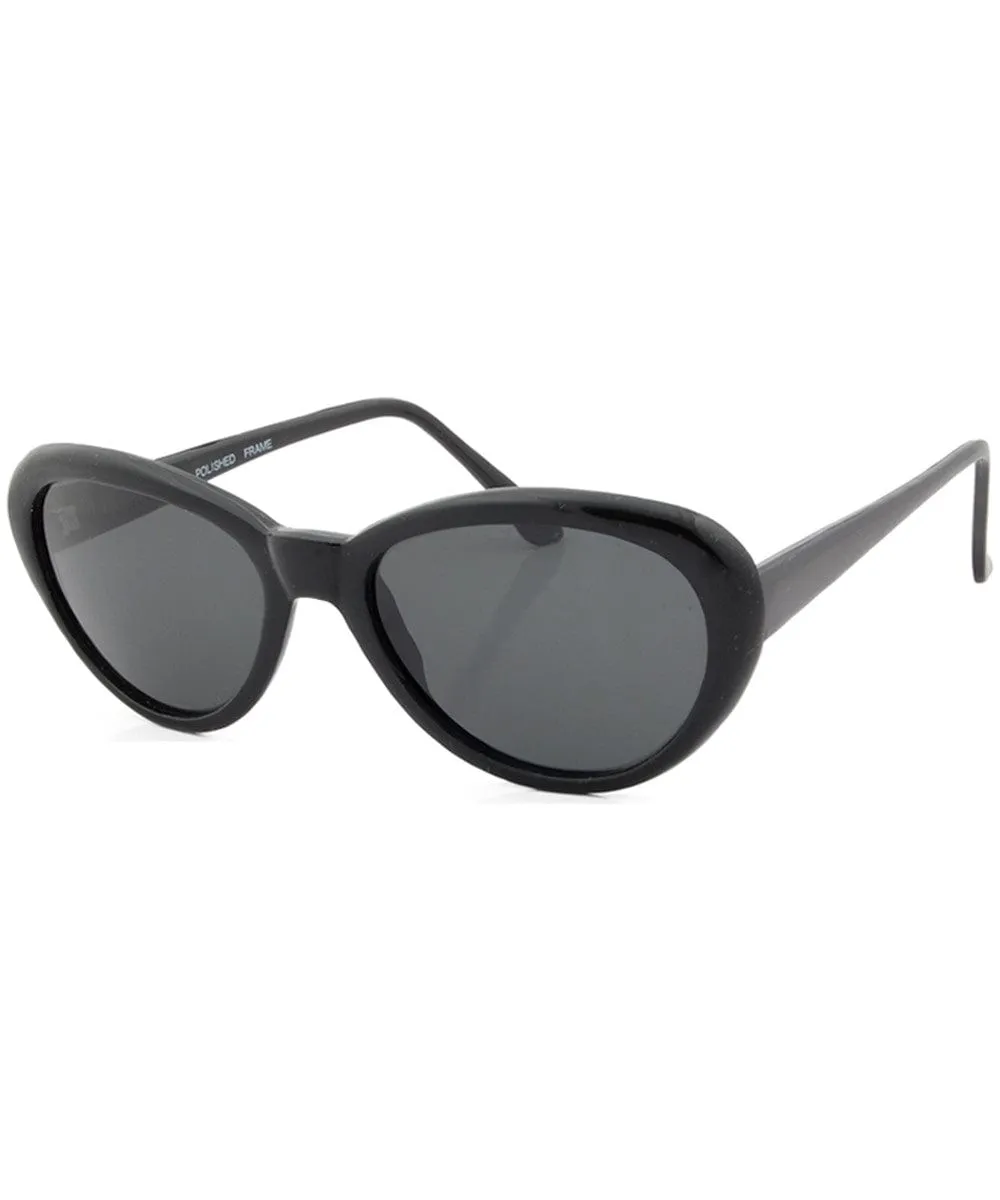 MATINEE Black/SD Cat-Eye Sunglasses sold by Giant Vintage product image thumbnail 2