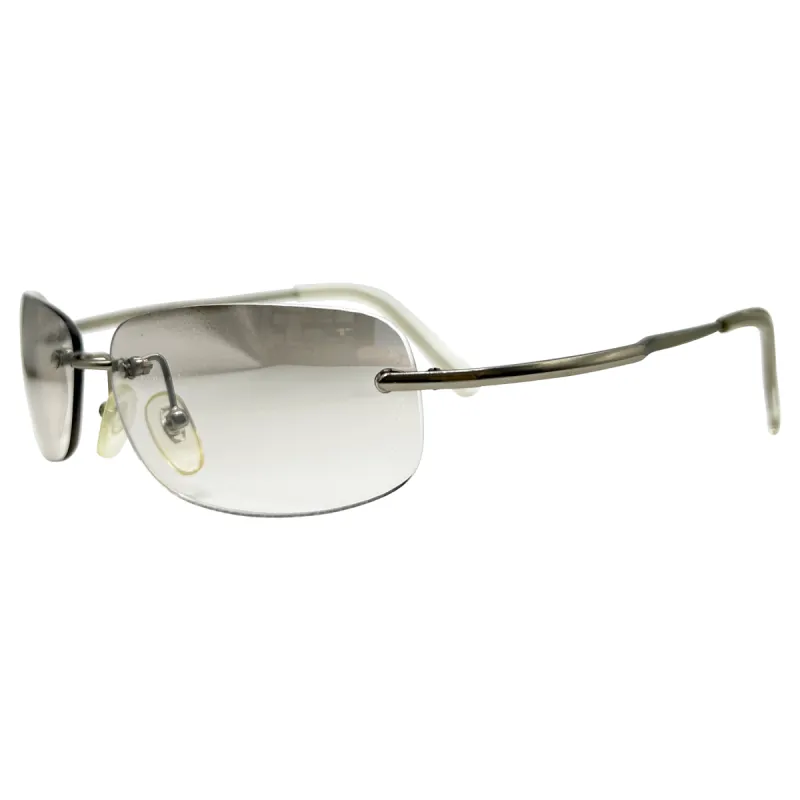 LUSCIOUS Rimless Y2K Sunglasses sold by Giant Vintage