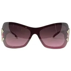 CHANCHAL Magenta Shield Sunglasses sold by Giant Vintage