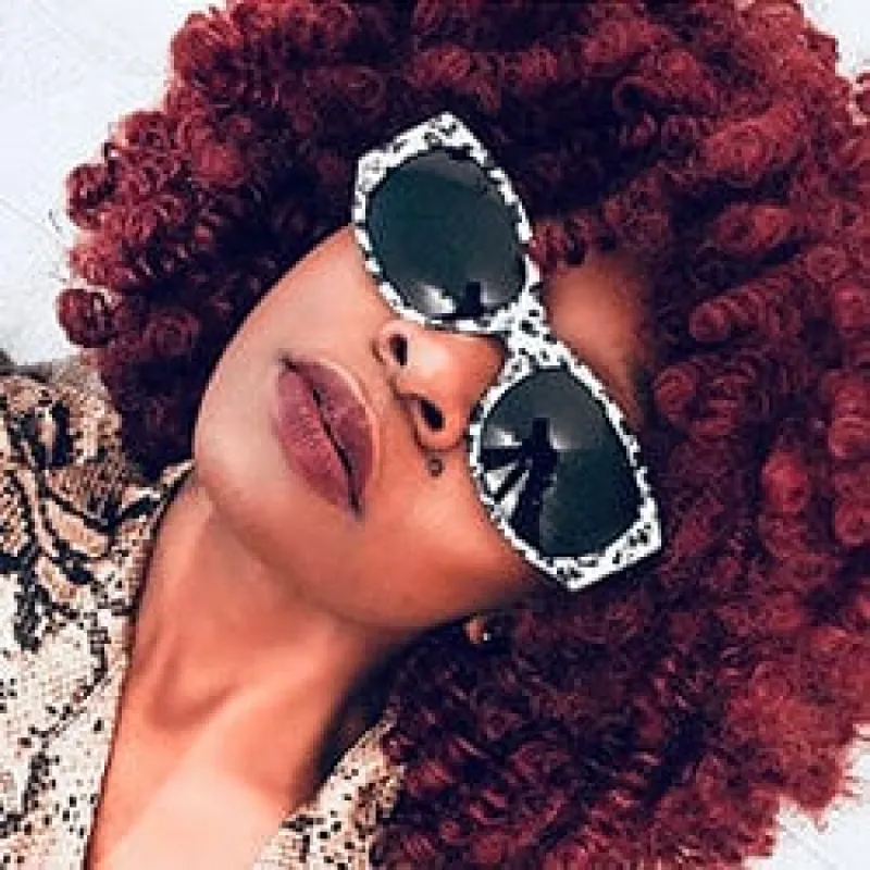 POETIC Dalmatian Oval 2000s Sunglasses sold by Giant Vintage