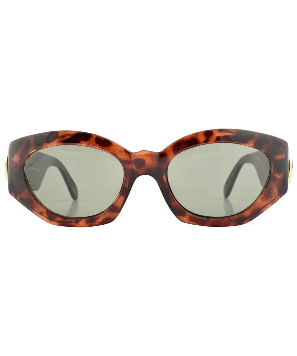 TATSY Tortoise Cat-Eye Sunglasses sold by Giant Vintage product image thumbnail 2