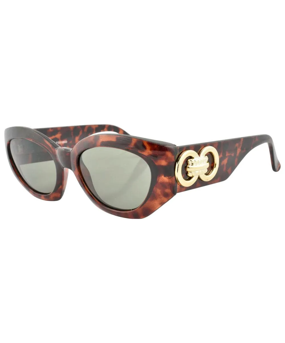 TATSY Tortoise Cat-Eye Sunglasses sold by Giant Vintage product image thumbnail 3