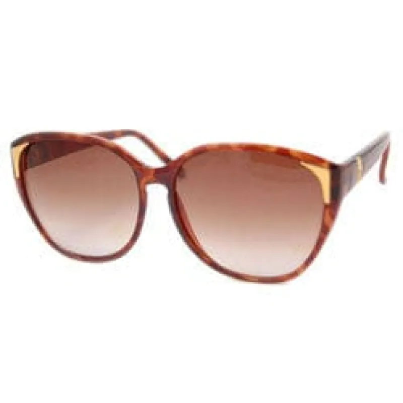 PIPES Tortoise Oversized Sunglasses sold by Giant Vintage