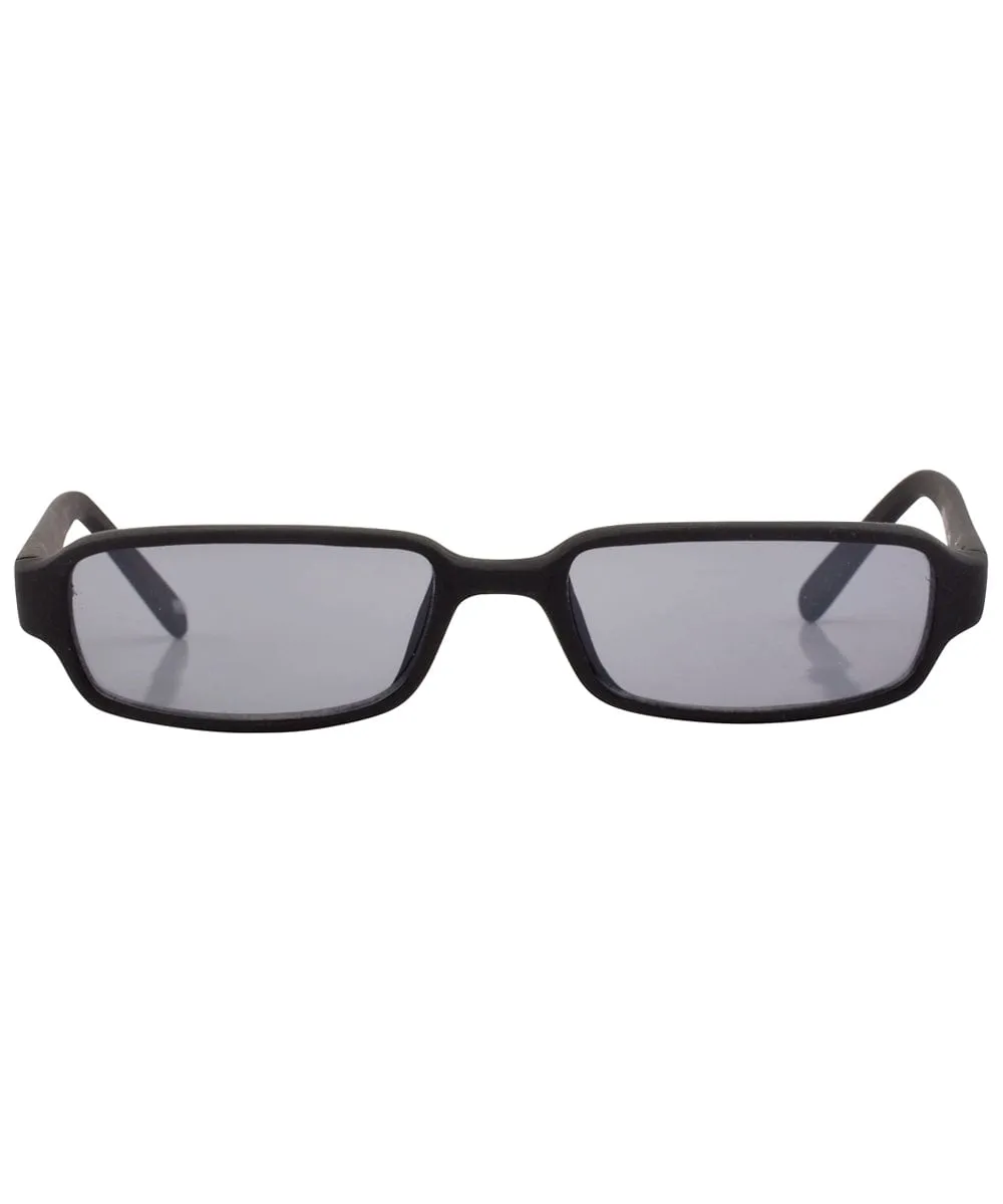 TUBEZ Matte Black Indie Sunglasses sold by Giant Vintage product image thumbnail 3