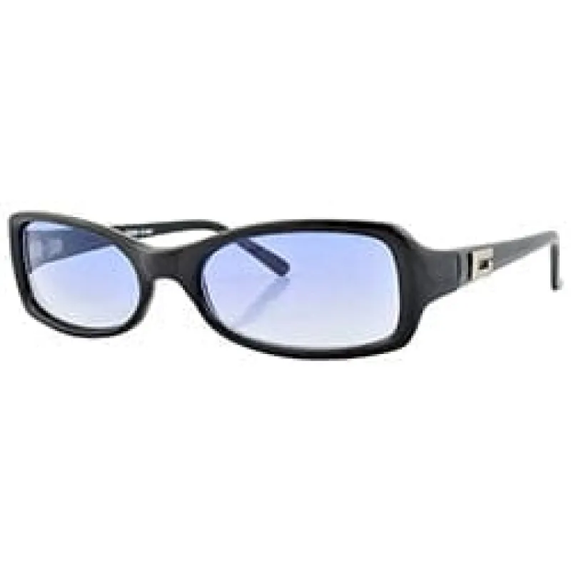ITCHIN' Black/Blue Square Sunglasses sold by Giant Vintage