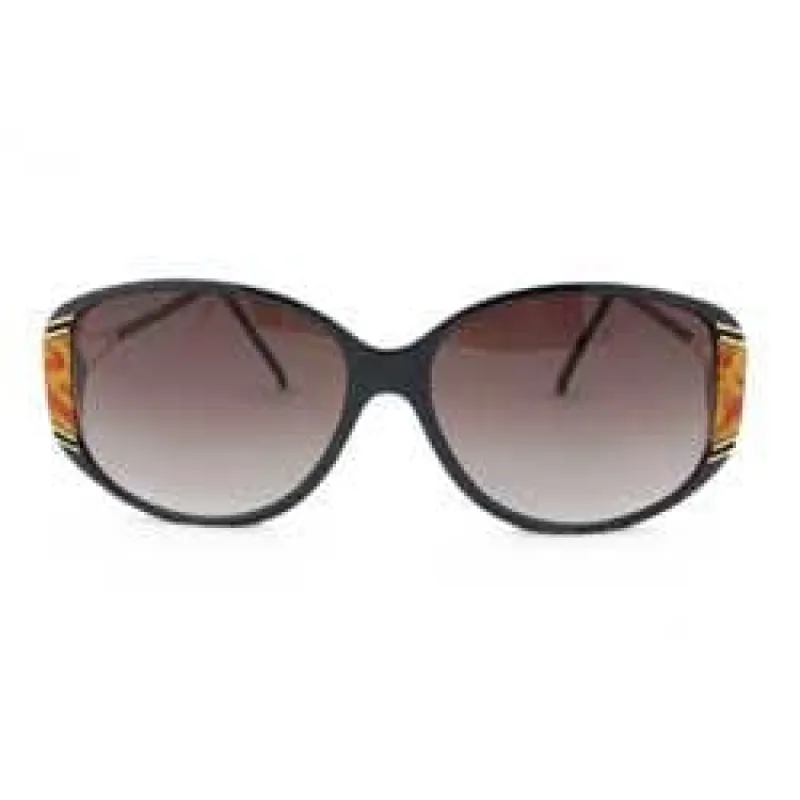 TIGRE Black/Calico 80s Sunglasses sold by Giant Vintage