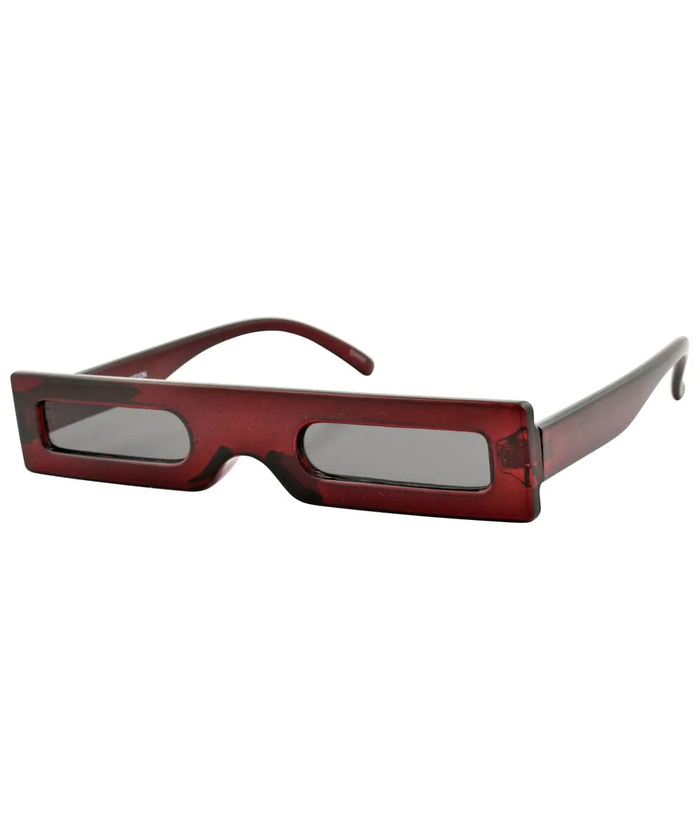 SQUIDS Wine Square Sunglasses sold by Giant Vintage product image thumbnail 3
