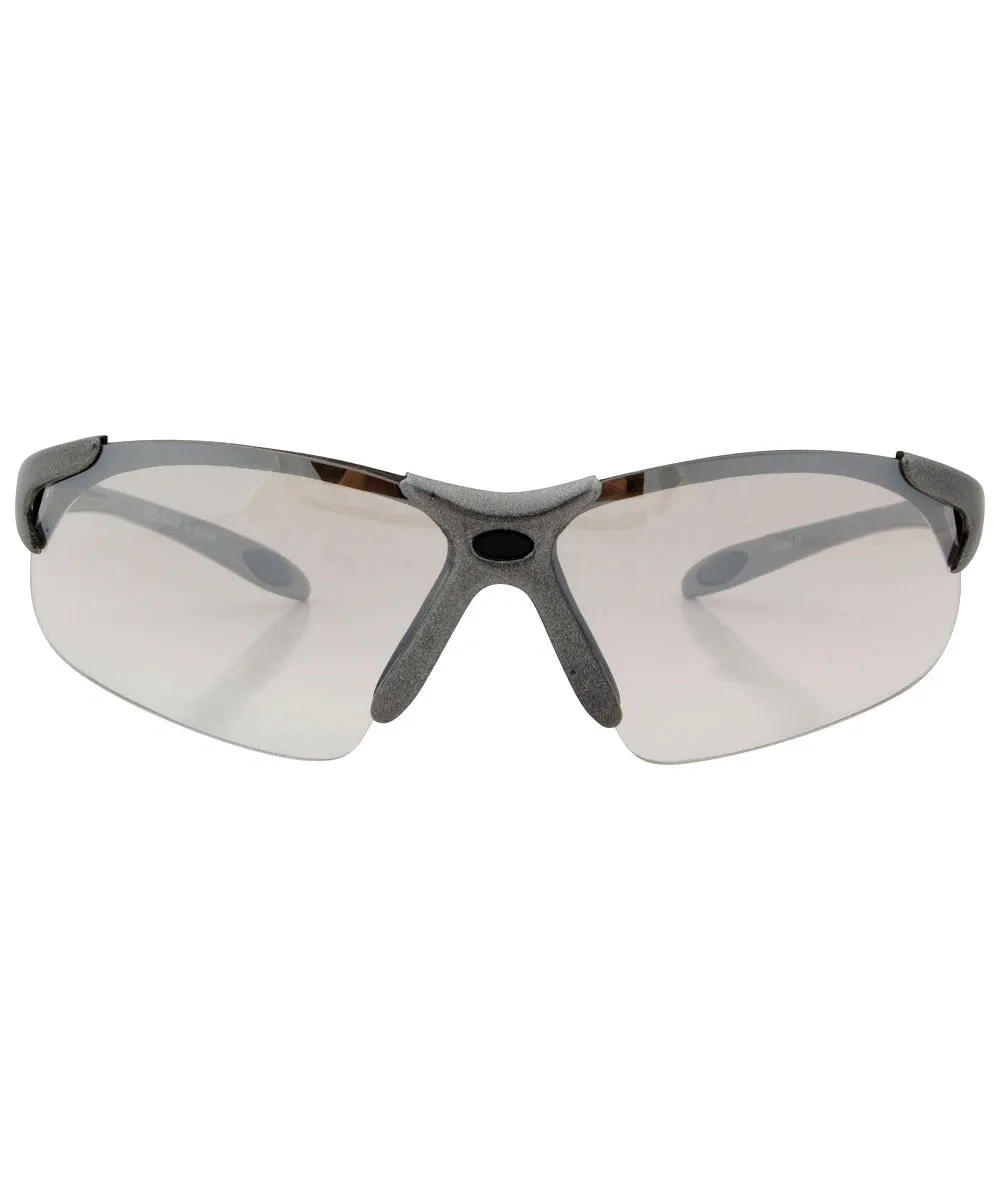 GENETIC Gray/Flash Sports Sunglasses *As Seen On: Miguel* sold by Giant Vintage product image thumbnail 3