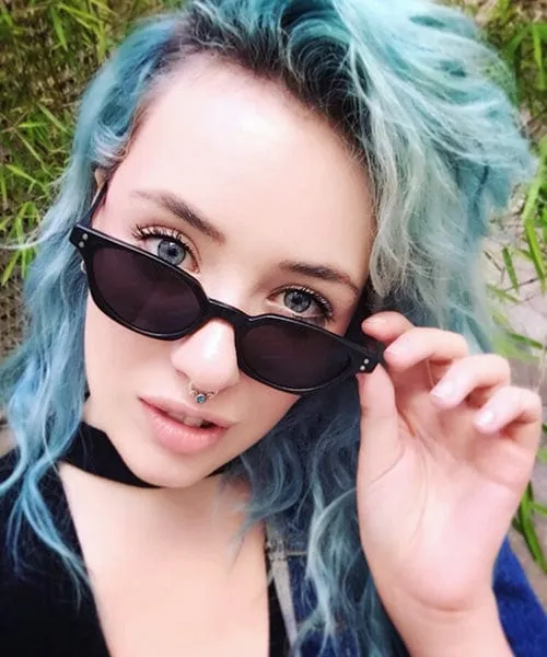 TRAINS Black Cat-Eye Sunglasses sold by Giant Vintage product image thumbnail 3