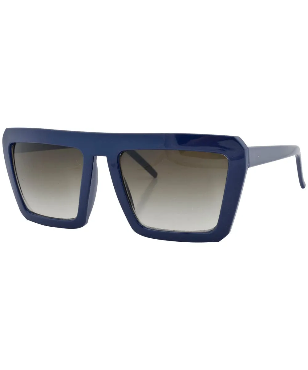 CARTOON Navy Square Sunglasses sold by Giant Vintage product image thumbnail 2