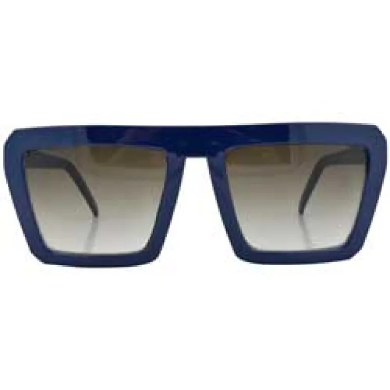 CARTOON Navy Square Sunglasses sold by Giant Vintage