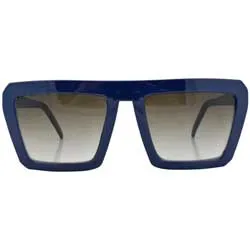 CARTOON Navy Square Sunglasses sold by Giant Vintage