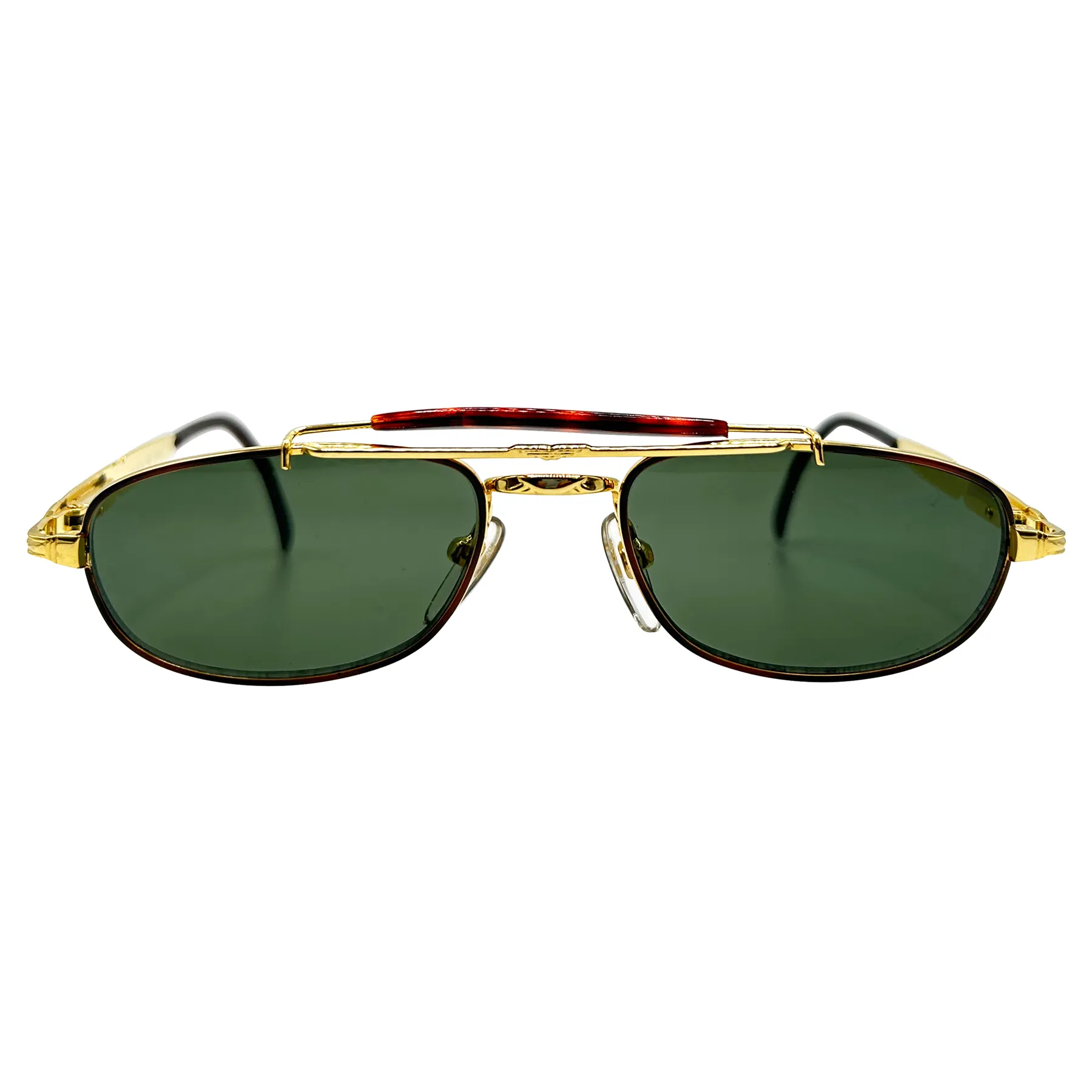 MISSION Petit 90s Aviator Sunglasses sold by Giant Vintage product image thumbnail 4