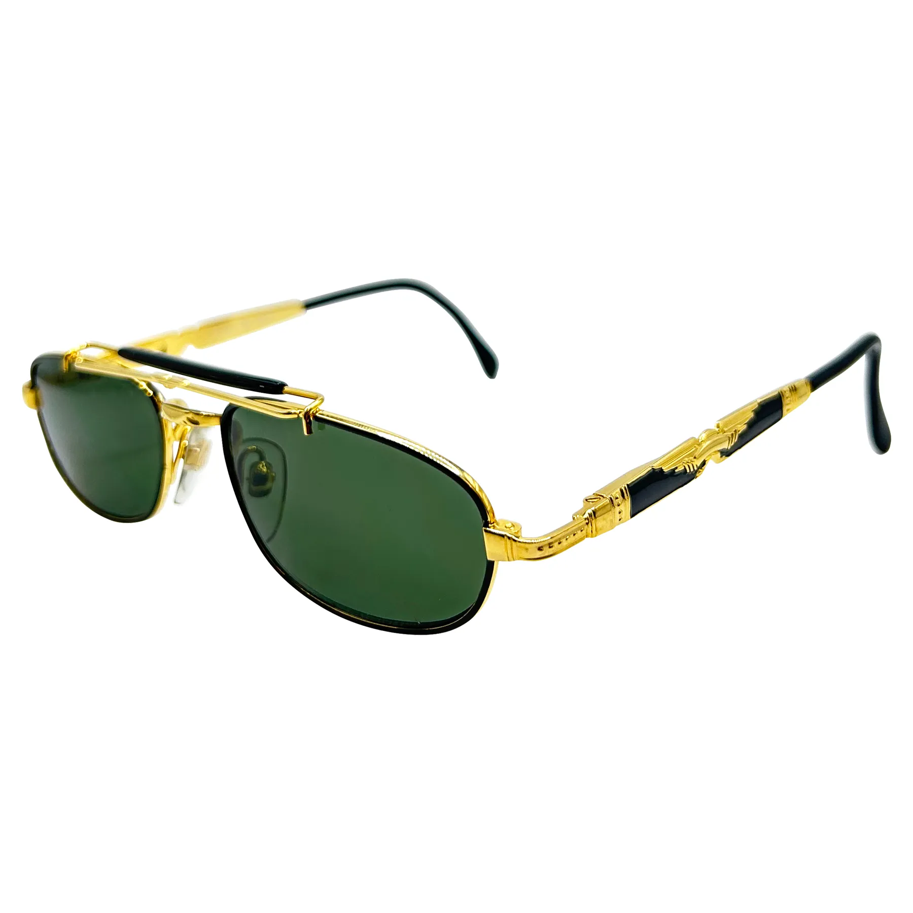 MISSION Petit 90s Aviator Sunglasses sold by Giant Vintage