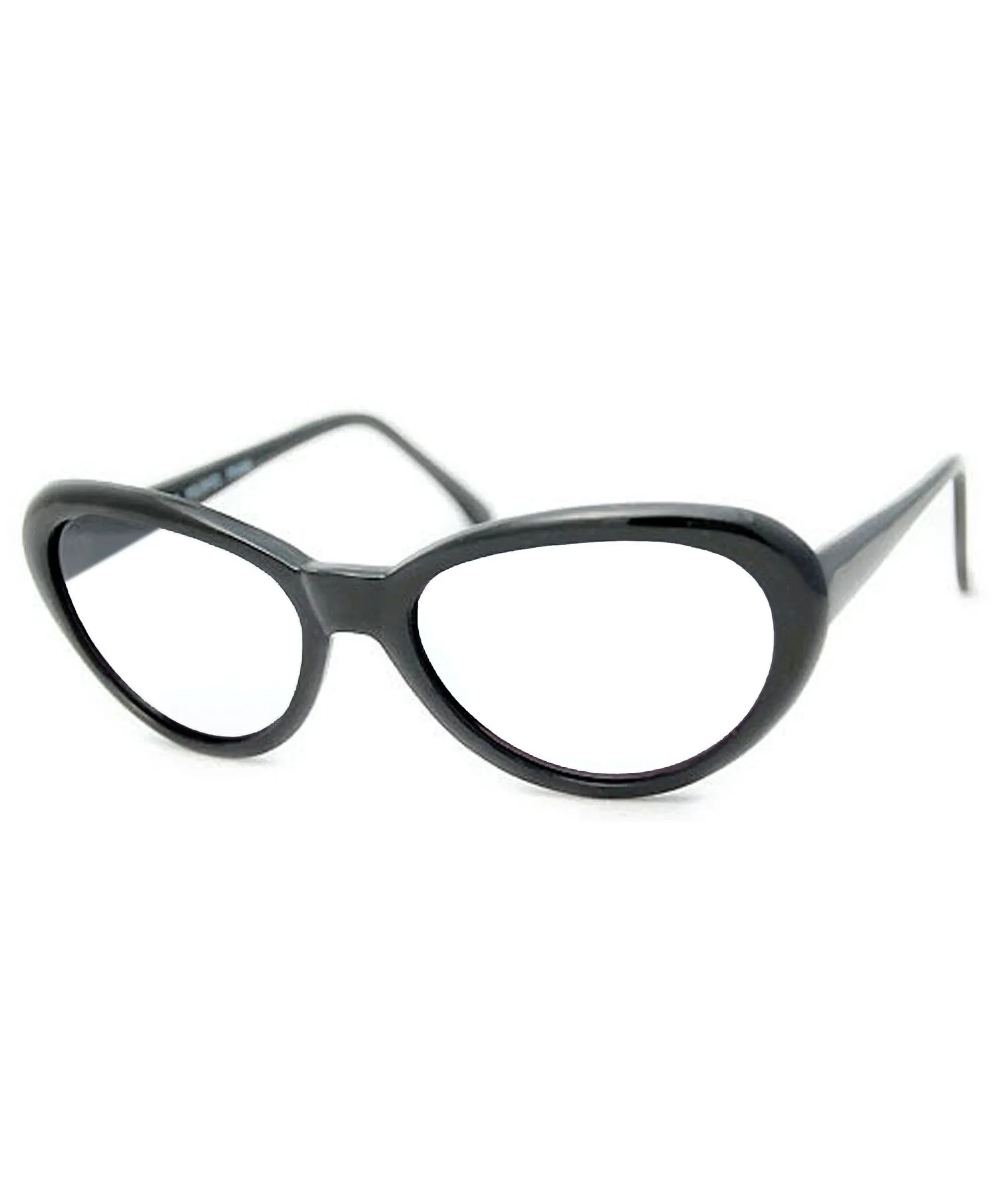 MATINEE Black/Clear Glasses sold by Giant Vintage product image thumbnail 2