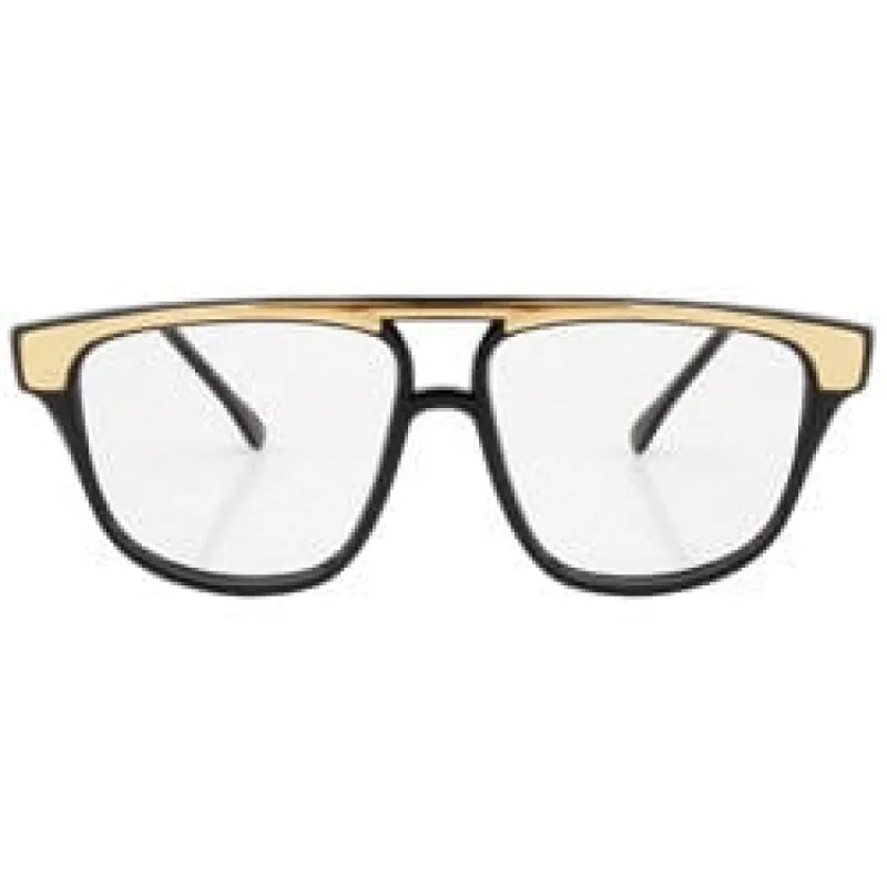 DANIEL Black Clear Glasses sold by Giant Vintage