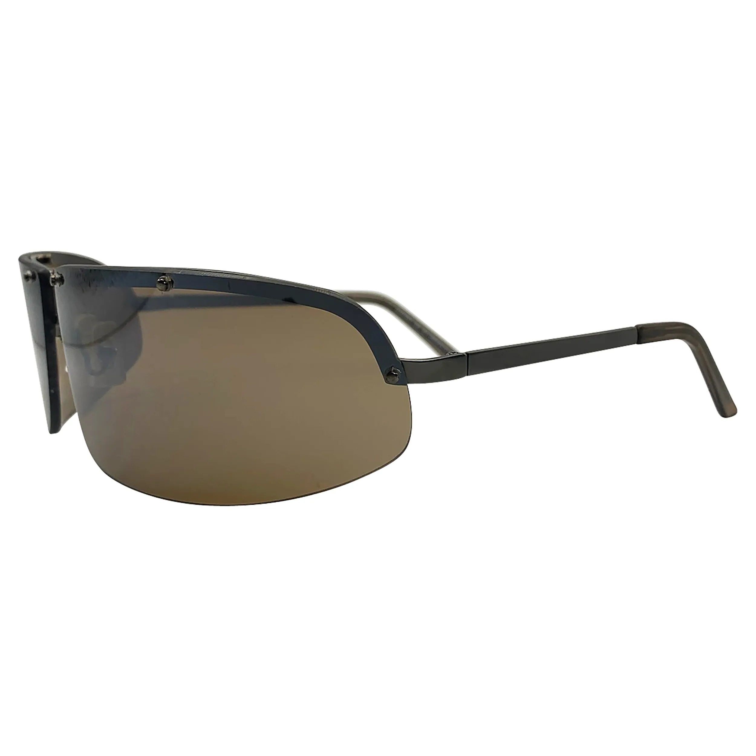 PRESSED Rimless Shield Sunglasses sold by Giant Vintage product image thumbnail 2