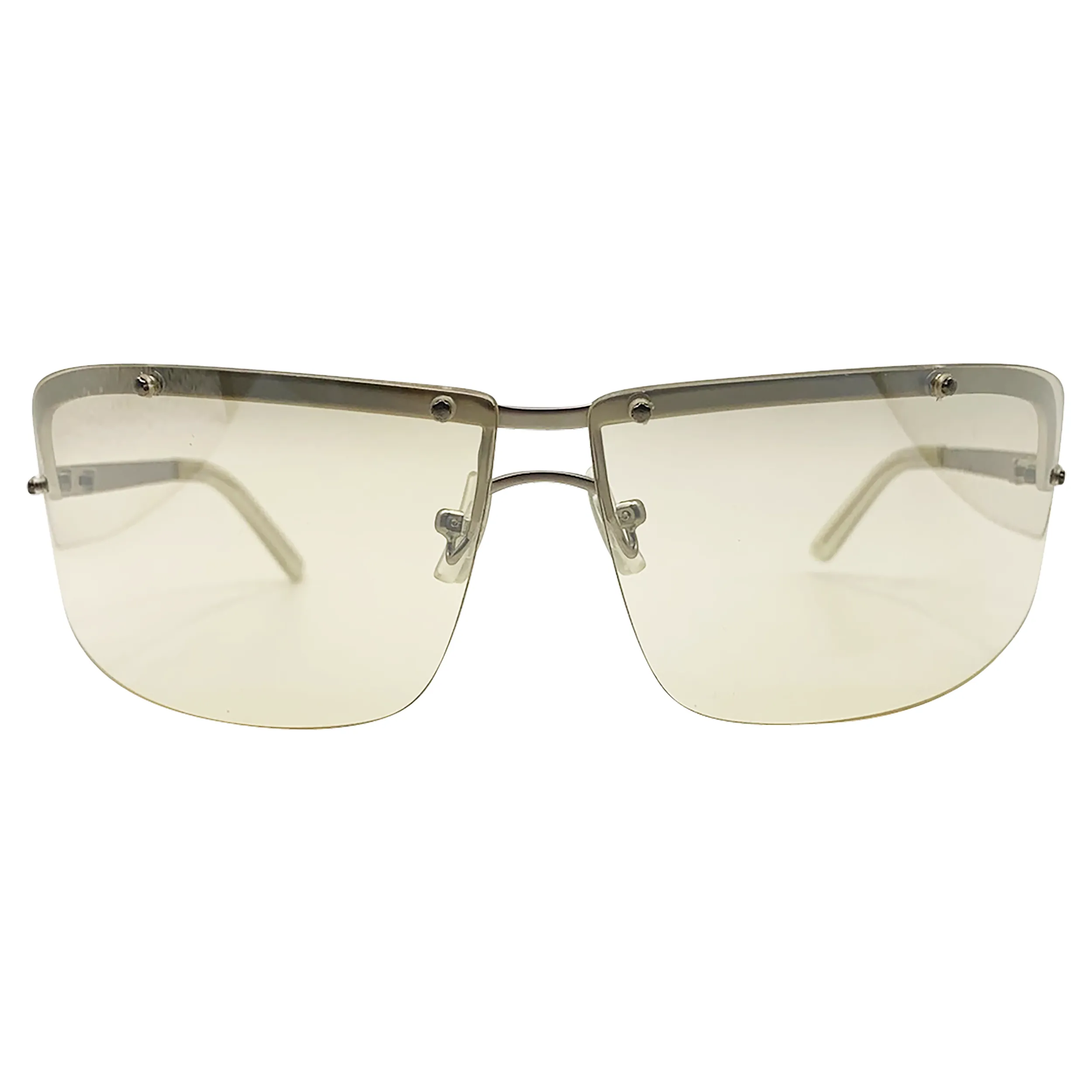 PRESSED Rimless Shield Sunglasses sold by Giant Vintage product image thumbnail 3