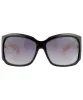 SQUISH Black/Green Oversized Sunglasses sold by Giant Vintage