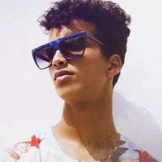 CARNIVAL Indigo Chic Sunglasses sold by Giant Vintage product image thumbnail 3