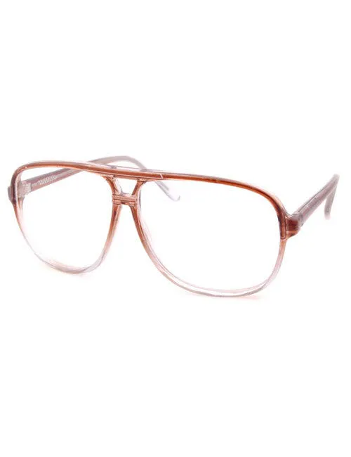 PETRI Brown Clear Glasses sold by Giant Vintage product image thumbnail 2