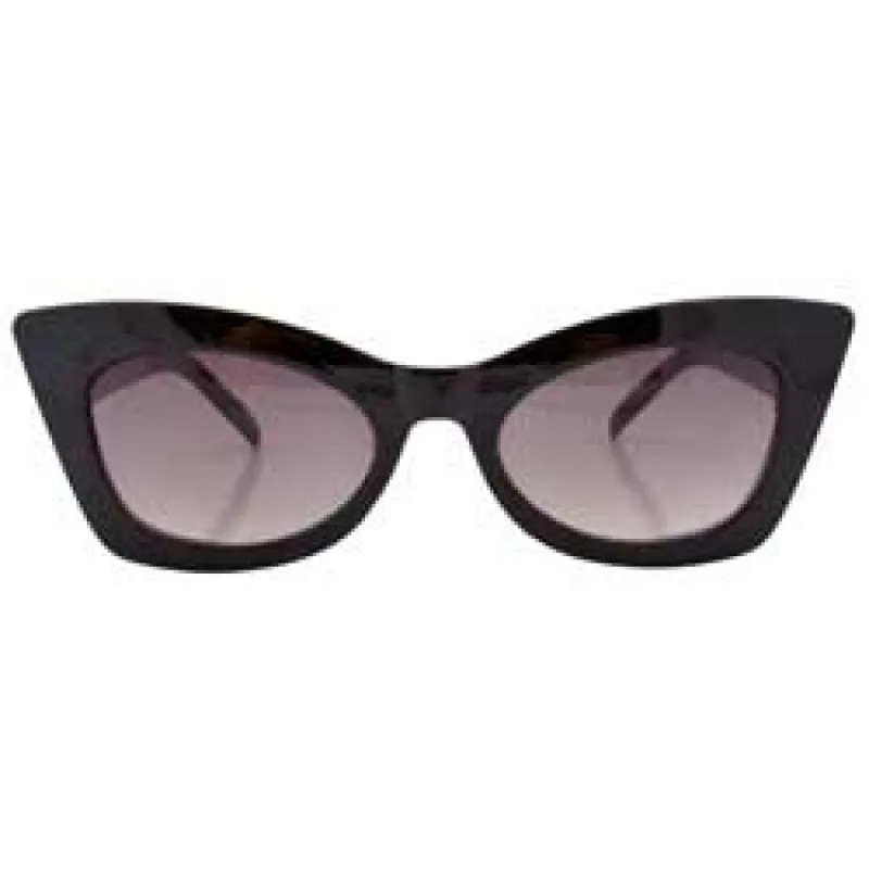 EARTHA Black Cat-Eye Sunglasses sold by Giant Vintage