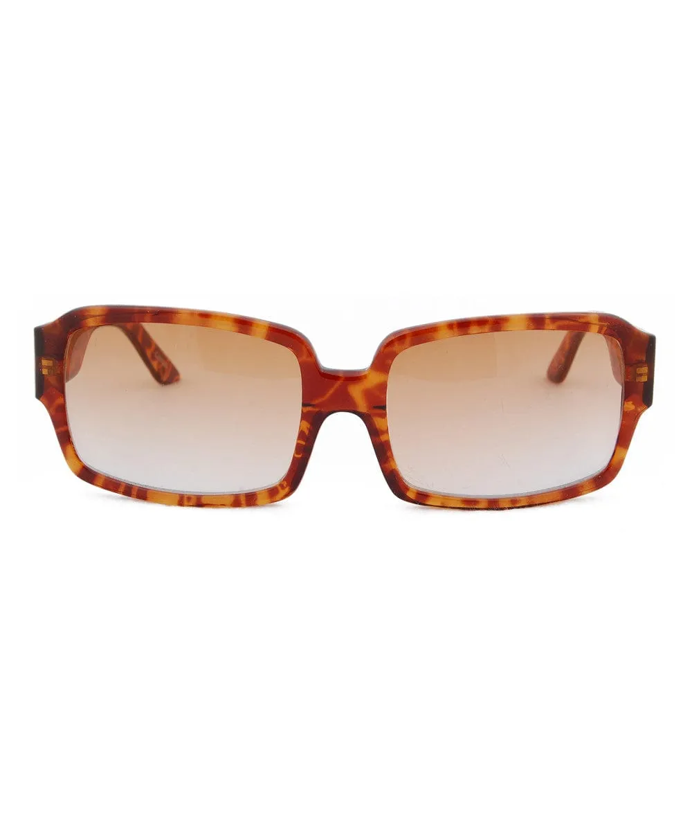 EPIC Tortoise Square Sunglasses sold by Giant Vintage product image thumbnail 3