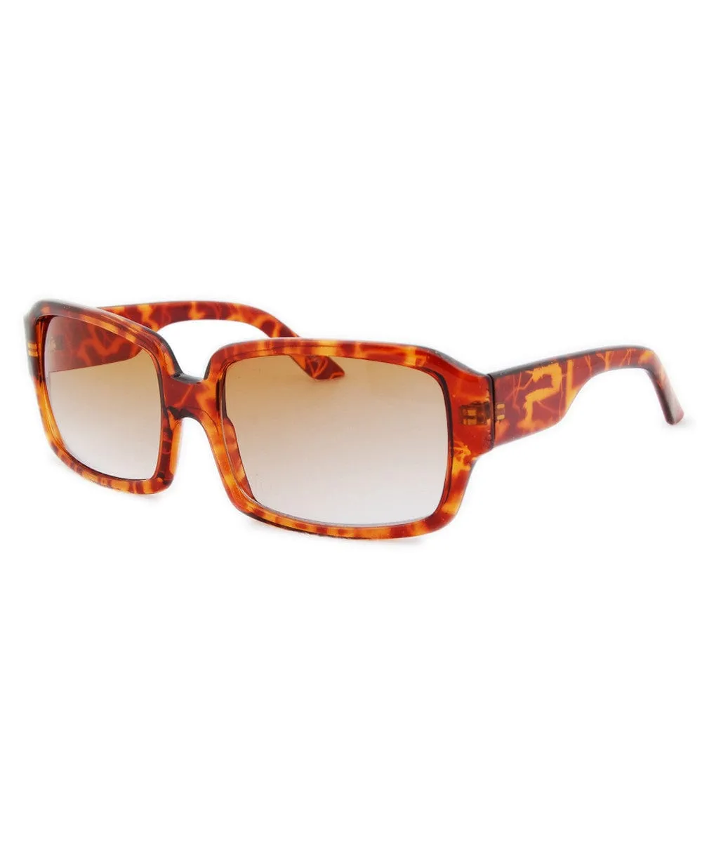 EPIC Tortoise Square Sunglasses sold by Giant Vintage product image thumbnail 2