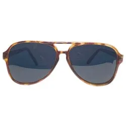 COLA Tortoise Classic Aviator Sunglasses sold by Giant Vintage