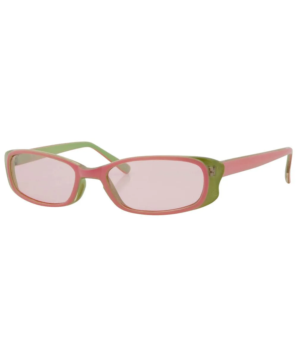 SWIZZLE Watermelon Square Sunglasses sold by Giant Vintage product image thumbnail 2