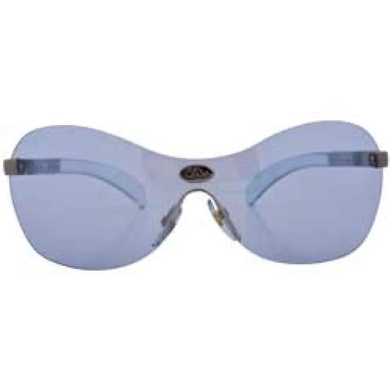YESBIAN Blue Rimless Sunglasses made by Giant Vintage