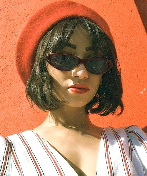 TWEAKS Tortoise Cat-Eye Sunglasses sold by Giant Vintage product image thumbnail 4