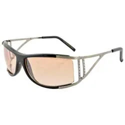 GOODY Black/Brown Fashion-Forward Sunglasses sold by Giant Vintage