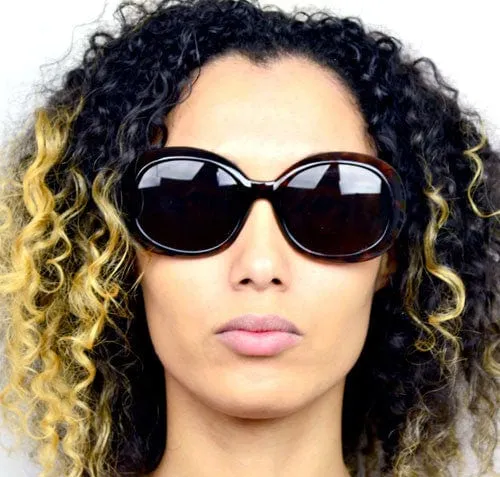 DEBS Tortoise Oval Sunglasses sold by Giant Vintage product image thumbnail 2