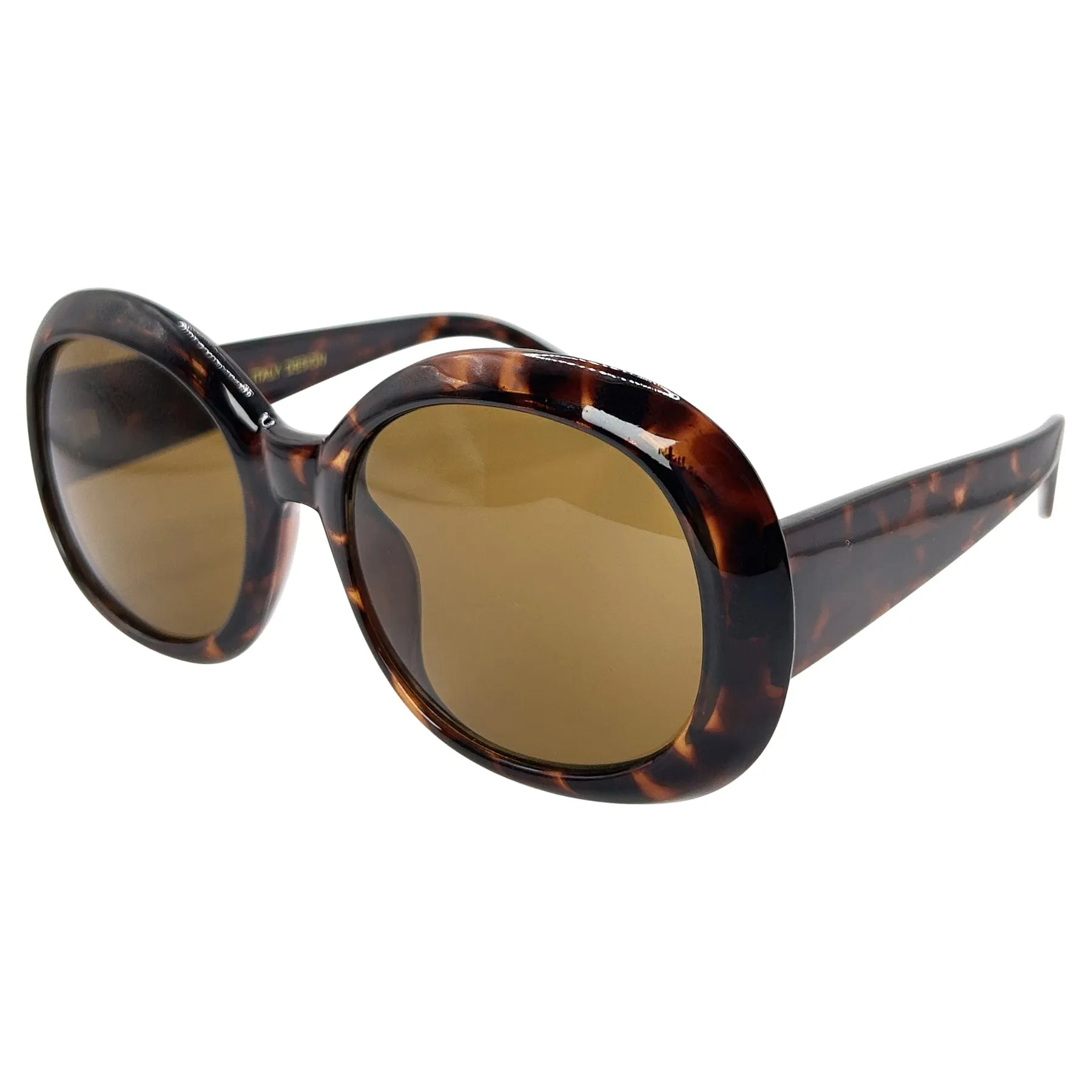 DEBS Tortoise Oval Sunglasses sold by Giant Vintage product image thumbnail 3