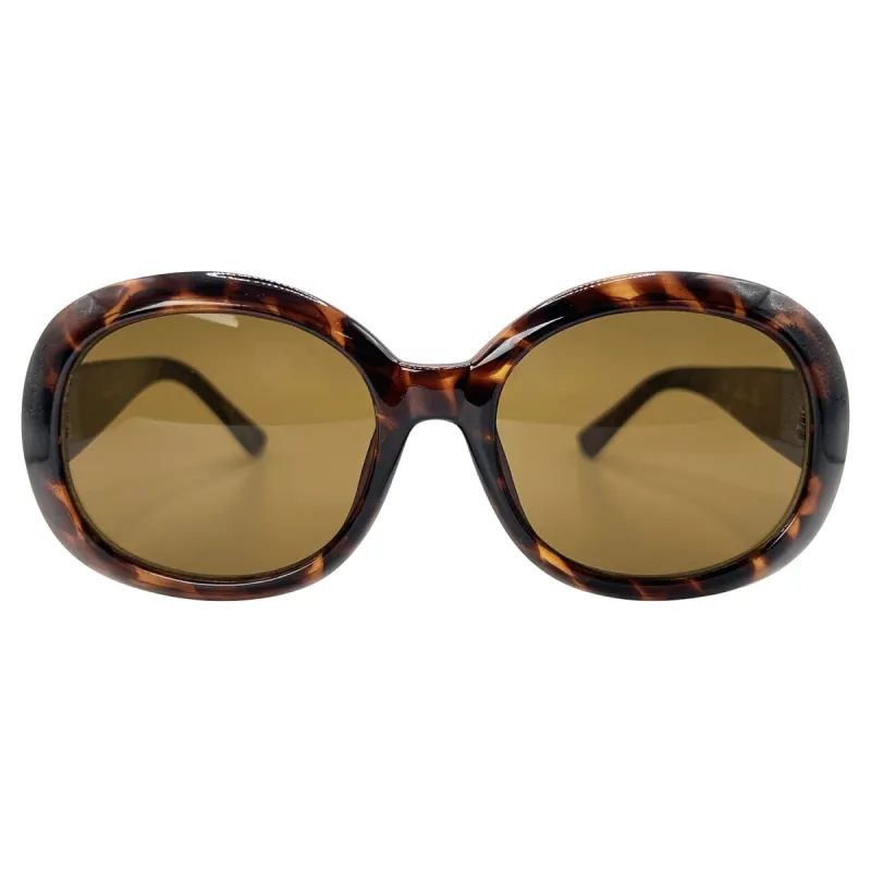 DEBS Tortoise Oval Sunglasses sold by Giant Vintage