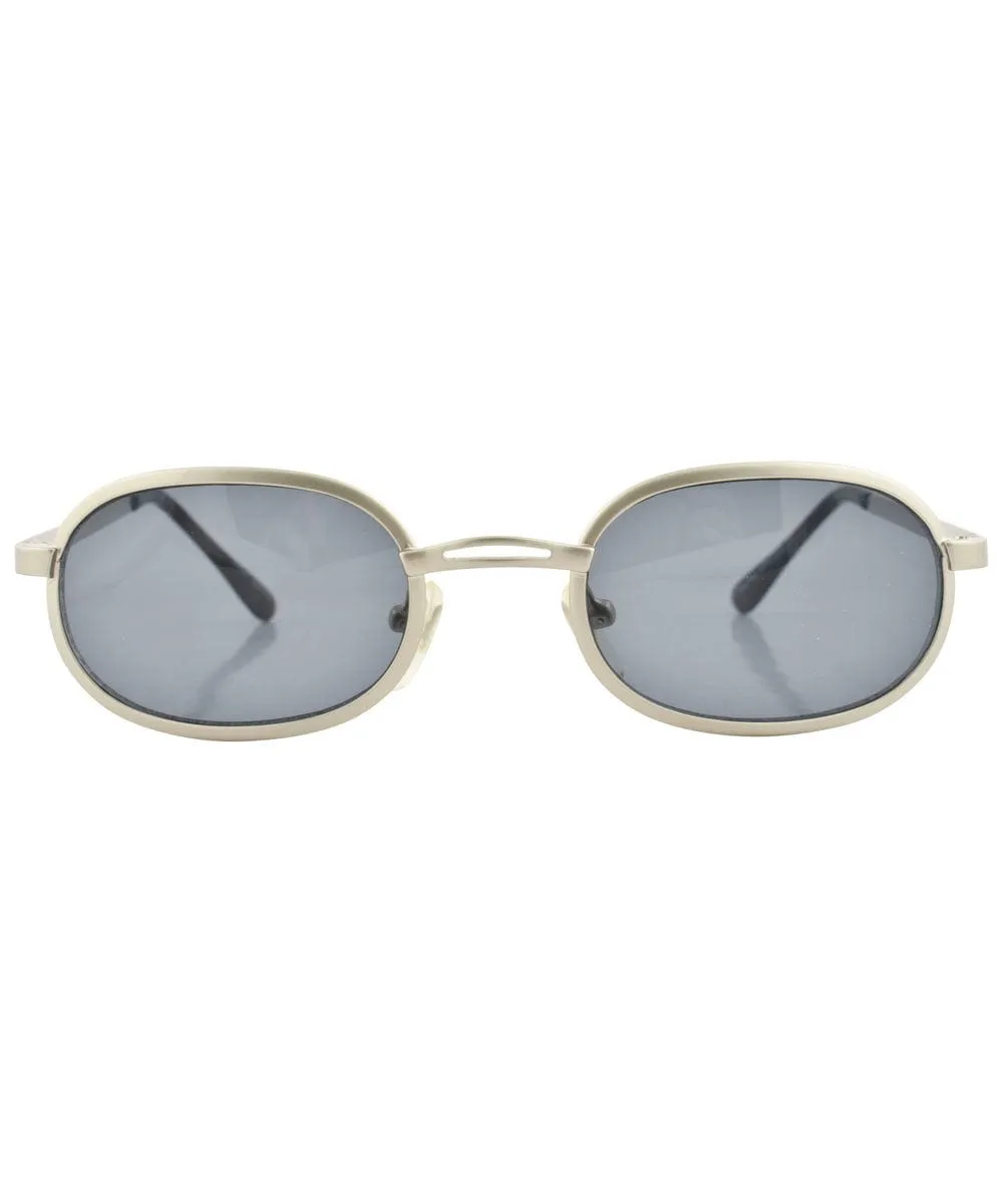 GEORGIE Silver Square Sunglasses sold by Giant Vintage product image thumbnail 3