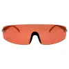 LIMEADE Rimless Shield Sunglasses sold by Giant Vintage