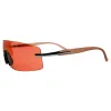 LIMEADE Rimless Shield Sunglasses sold by Giant Vintage
