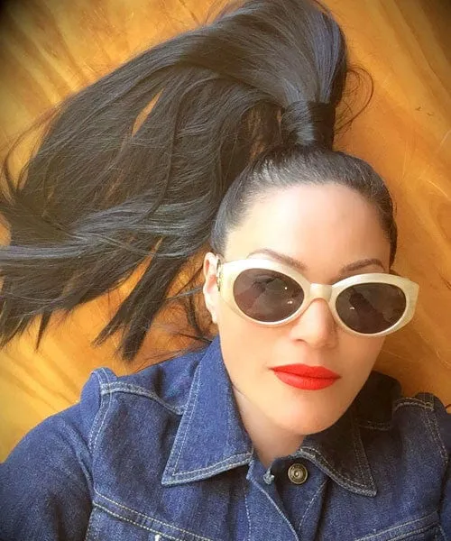 PAMBY Pearl Cat-Eye Sunglasses sold by Giant Vintage product image thumbnail 2