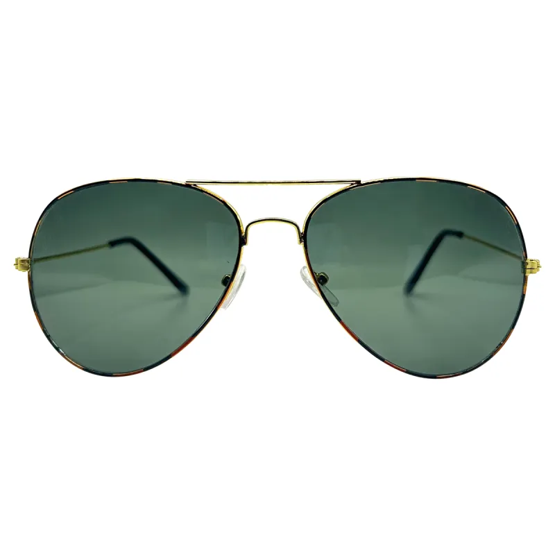 ORBIT Classic Retro Teardrop Aviator Sunglasses sold by Giant Vintage