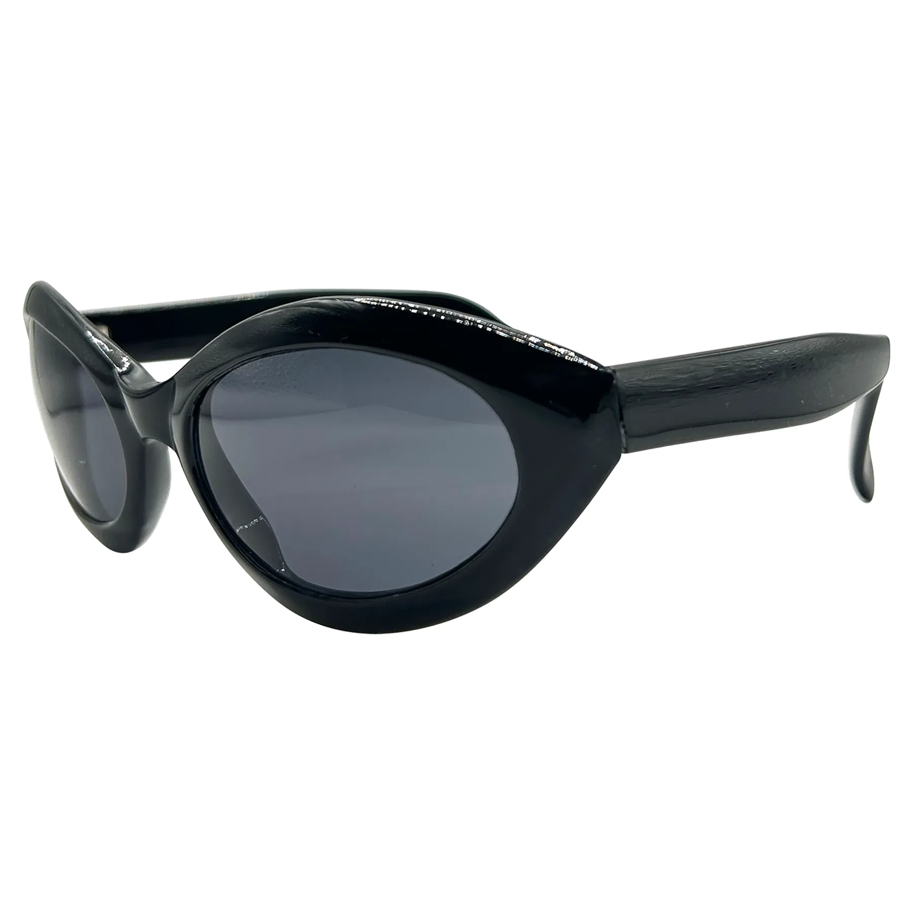MORAY Black Cat-Eye Sunglasses sold by Giant Vintage product image thumbnail 2