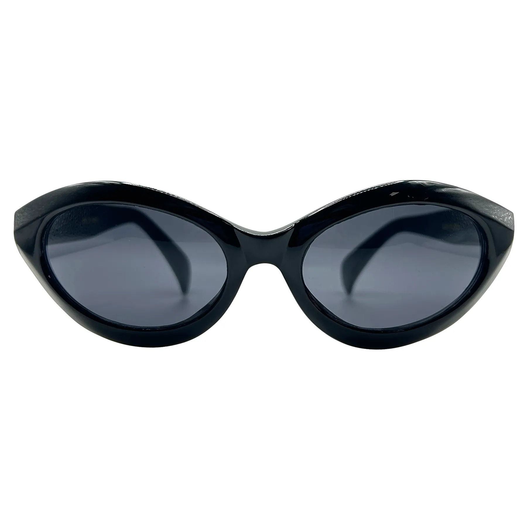 MORAY Black Cat-Eye Sunglasses sold by Giant Vintage