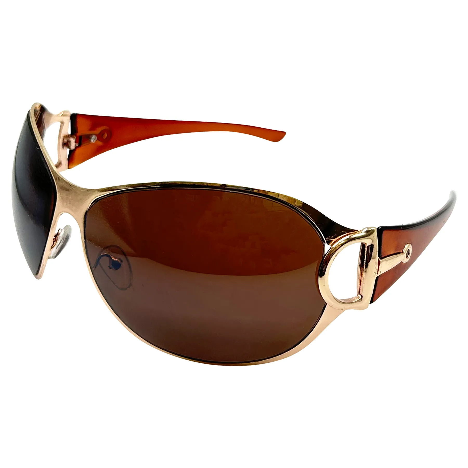 PLASTIC Oversized Y2K Sunglasses sold by Giant Vintage