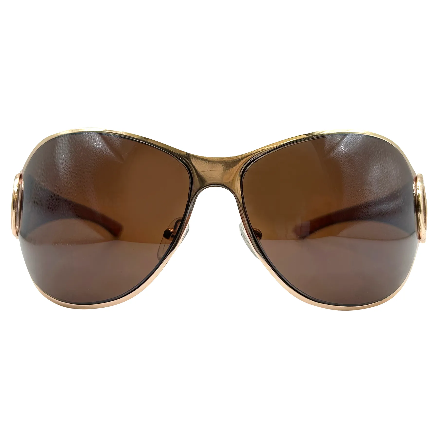 PLASTIC Oversized Y2K Sunglasses sold by Giant Vintage product image thumbnail 2